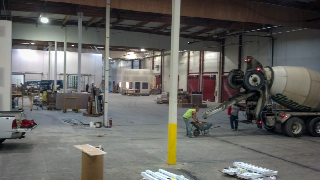 The Redwood Empire Food Bank distribution center in northern Santa Rosa