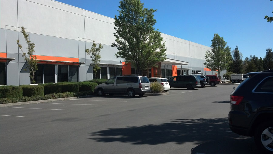 Warehouse space secured by Major Alarm at the Redwood Empire Food Bank